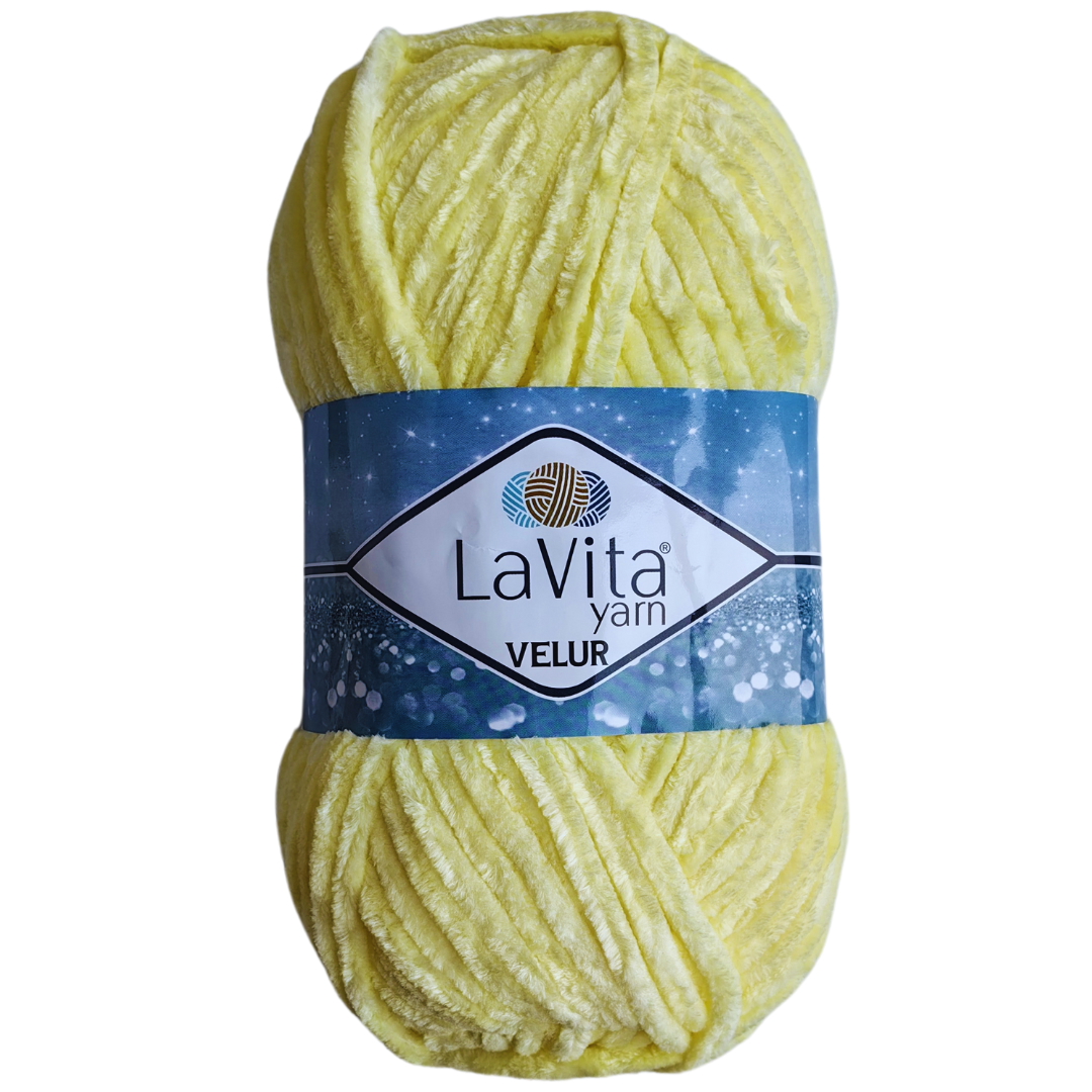 Плюшена прежда La Vita Velur 100gr/120m