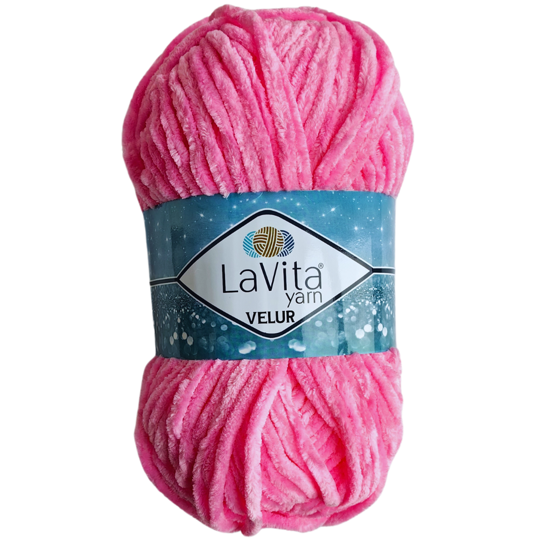 Плюшена прежда La Vita Velur 100gr/120m