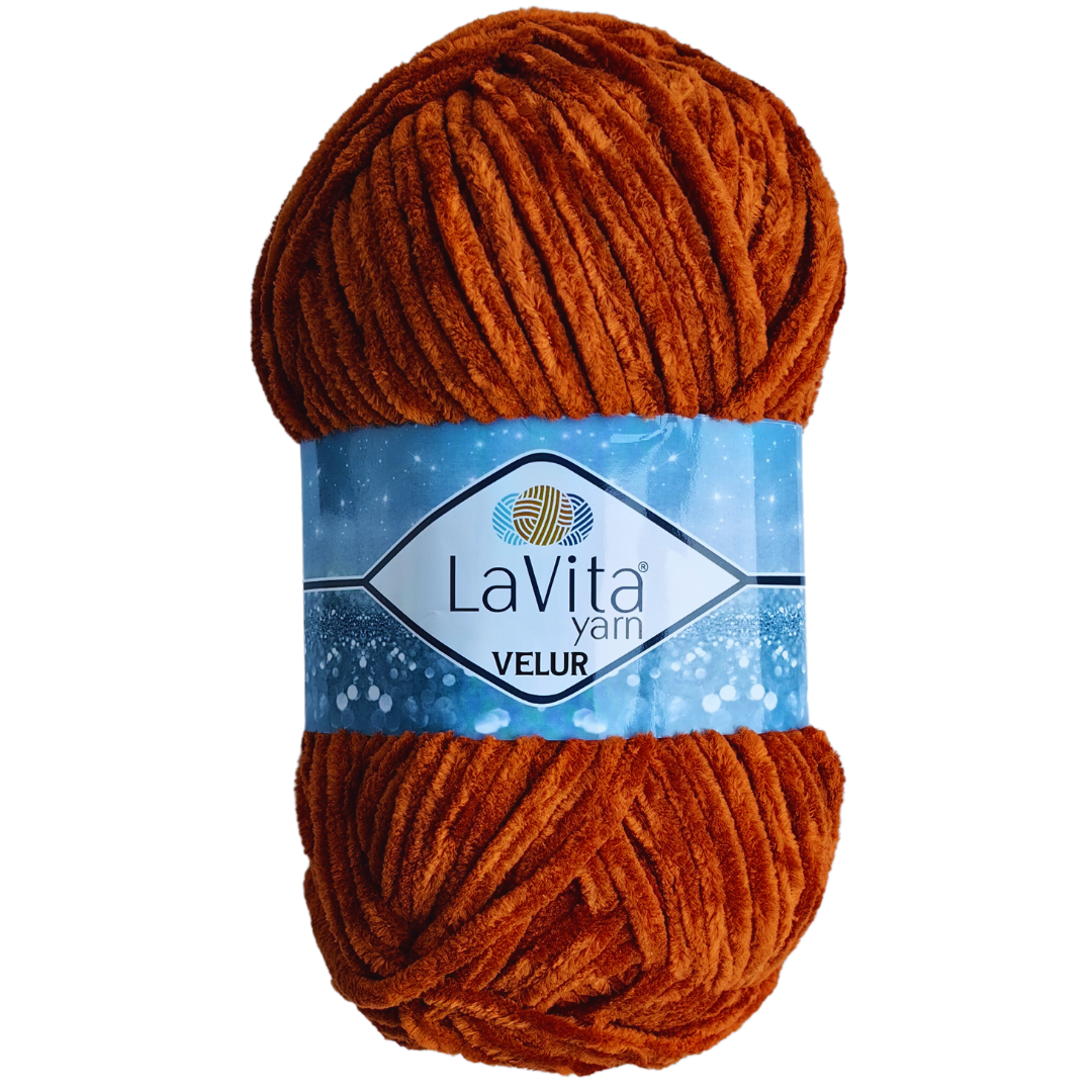 Плюшена прежда La Vita Velur 100gr/120m