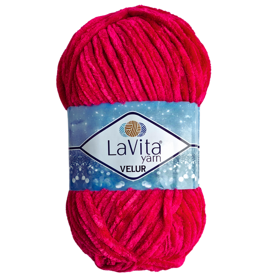 Плюшена прежда La Vita Velur 100gr/120m