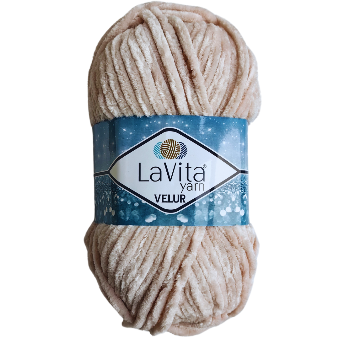Плюшена прежда La Vita Velur 100gr/120m