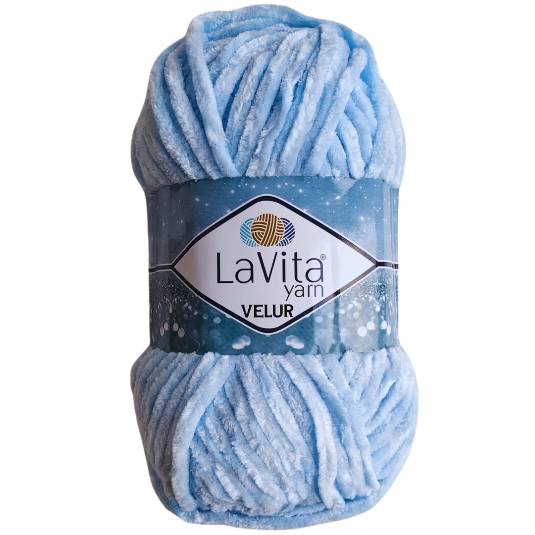 Плюшена прежда La Vita Velur 100gr/120m
