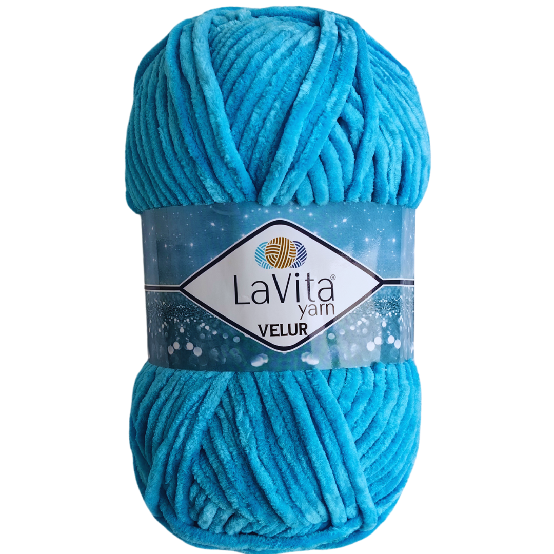 Плюшена прежда La Vita Velur 100gr/120m