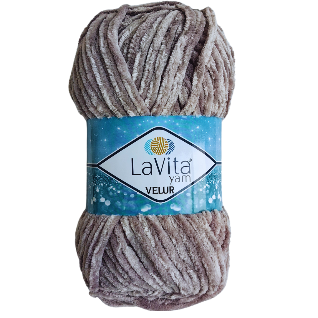 Плюшена прежда La Vita Velur 100gr/120m