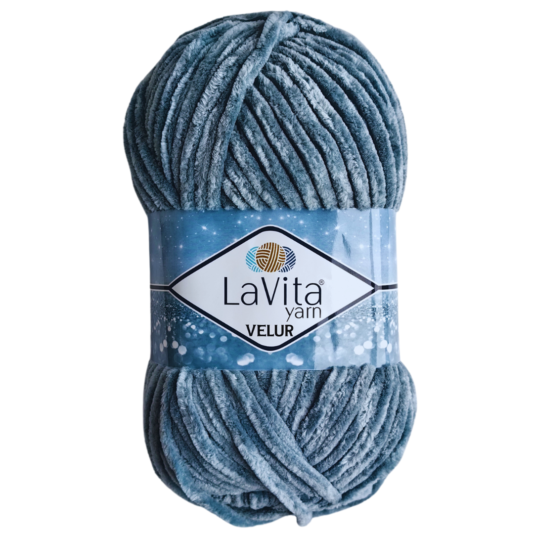 Плюшена прежда La Vita Velur 100gr/120m