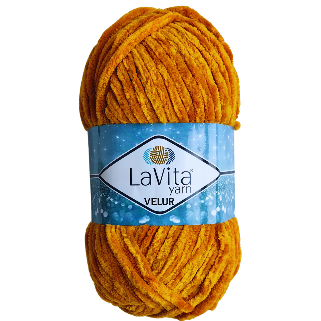 Плюшена прежда La Vita Velur 100gr/120m