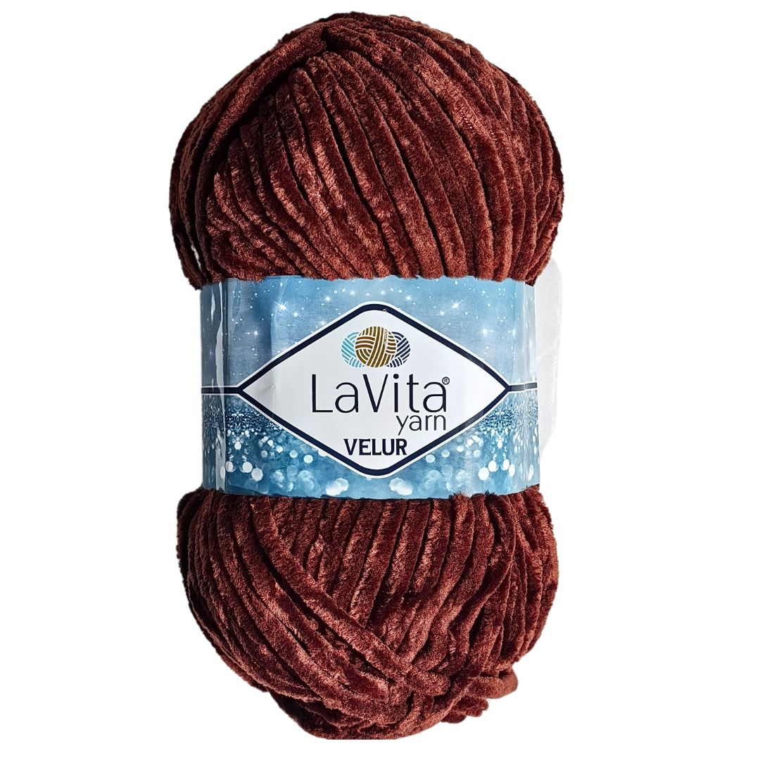 Плюшена прежда La Vita Velur 100gr/120m