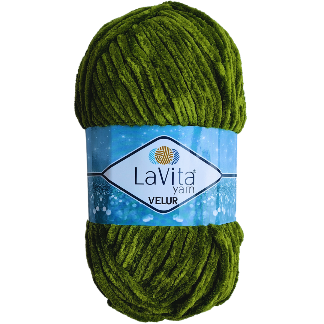 Плюшена прежда La Vita Velur 100gr/120m