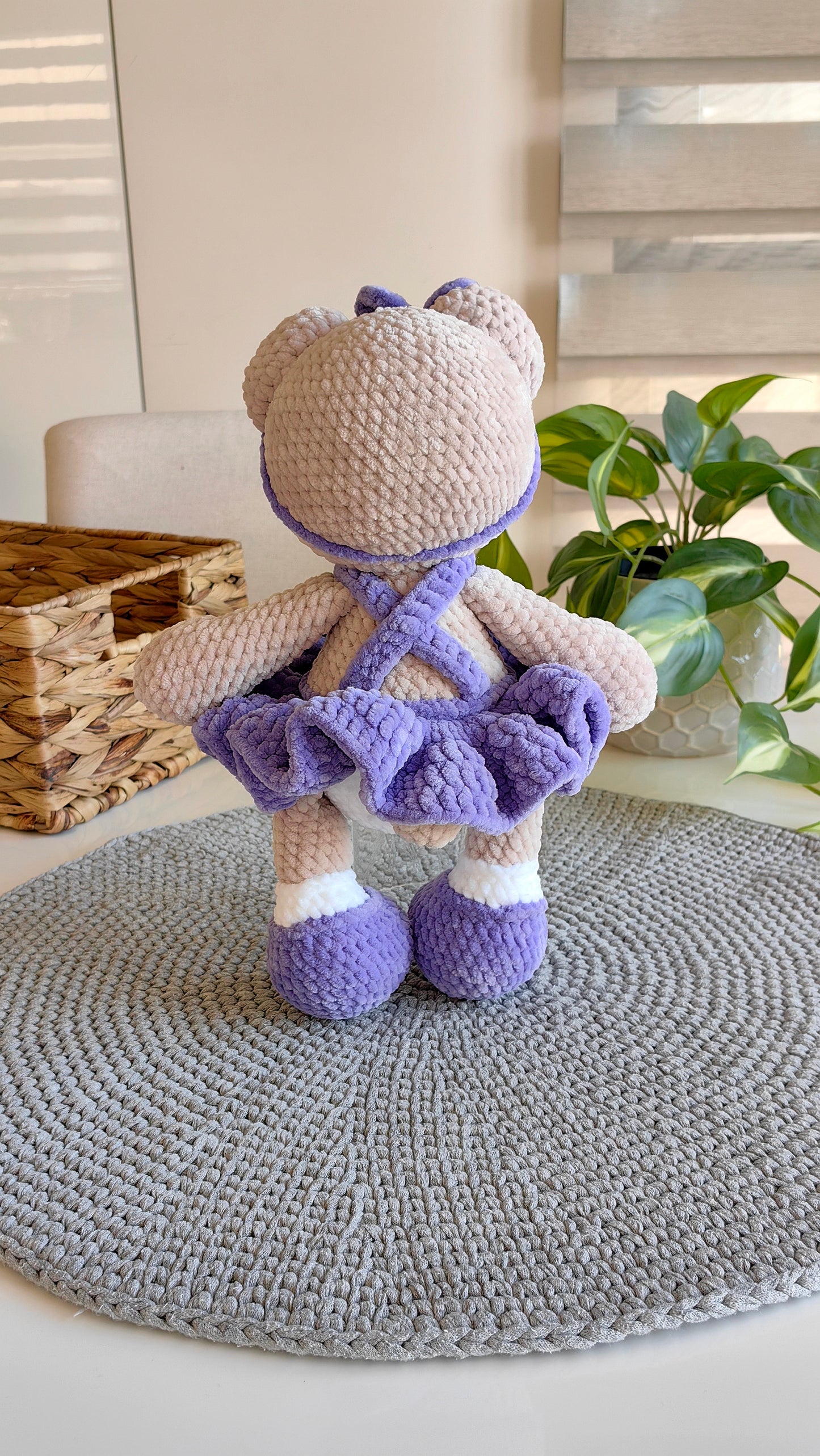 Emma Teddy Bear PDF crochet pattern
