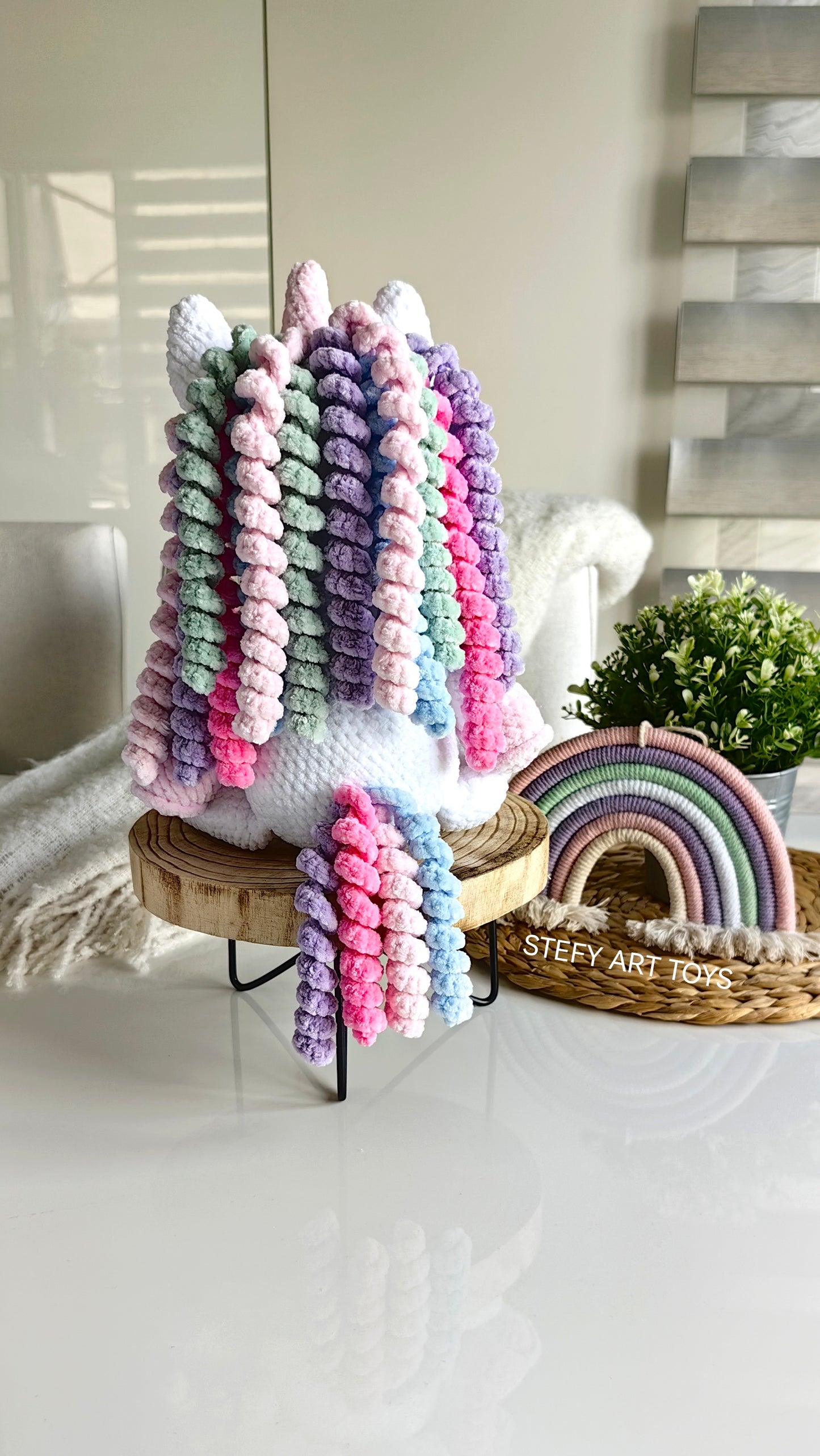 Unicorn Lori PDF crochet pattern