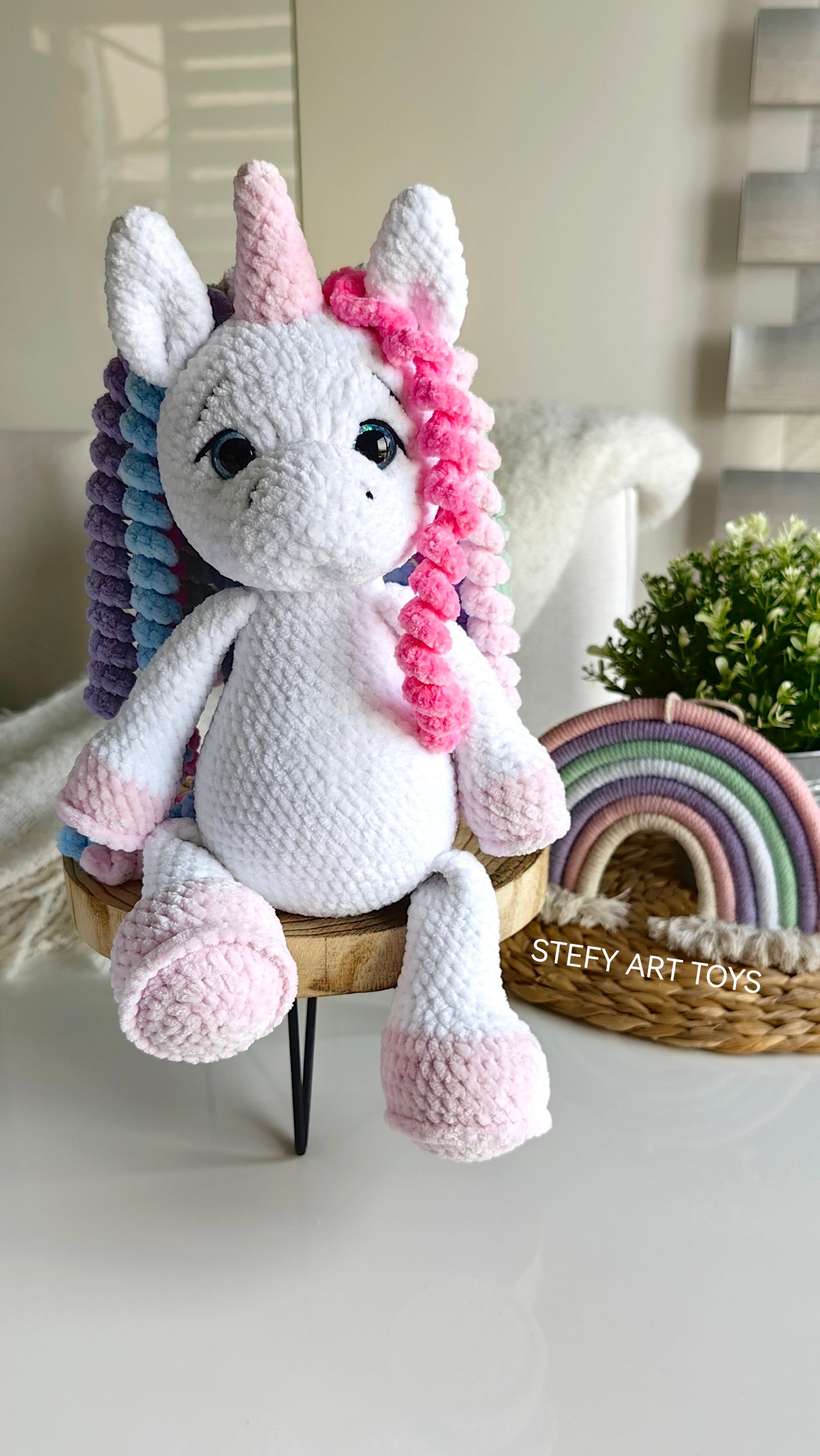 Unicorn Lori PDF crochet pattern