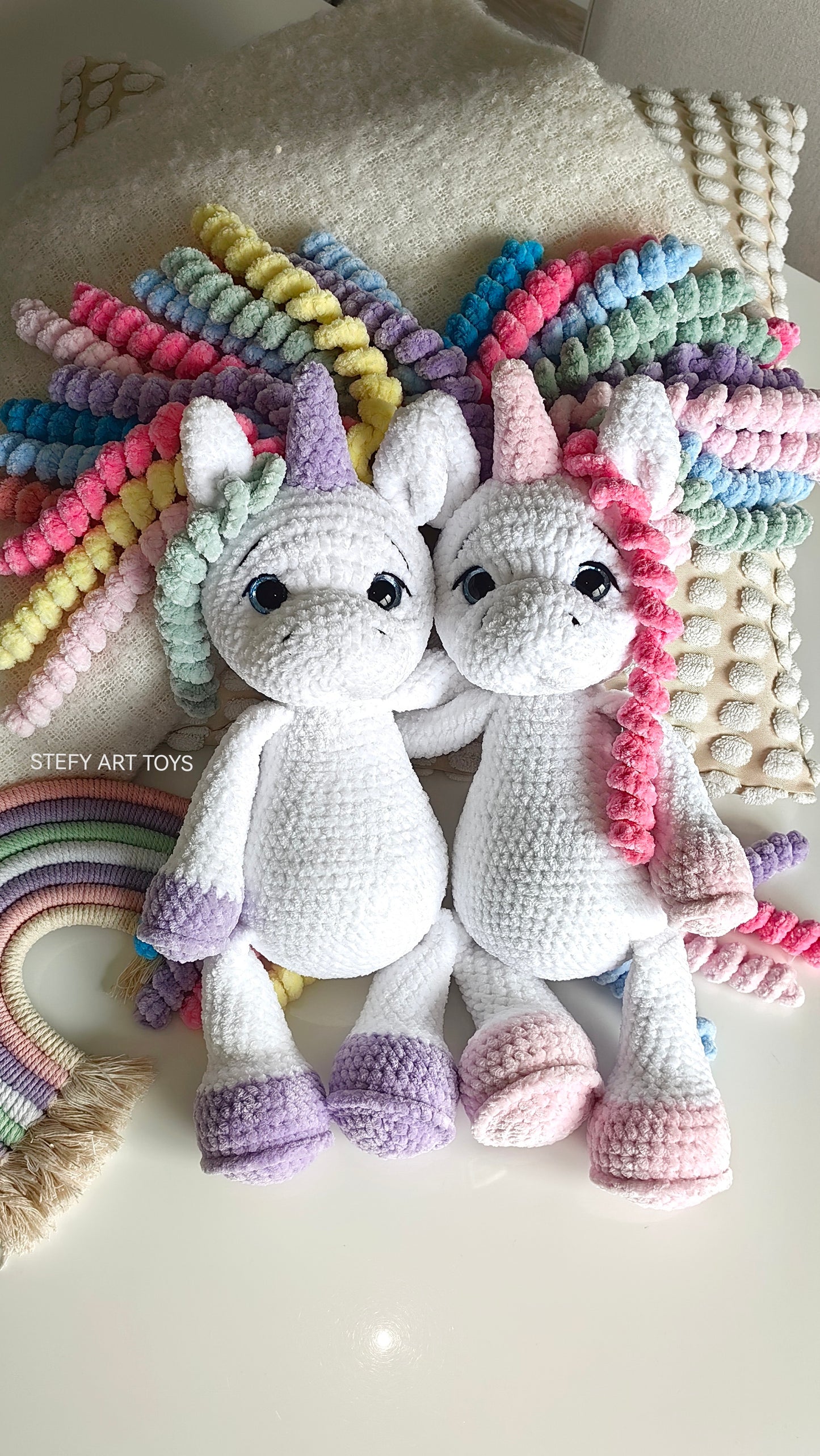 Unicorn Lori PDF crochet pattern